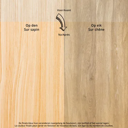 Huile cire de parquet V33 inColore mat 2,5L – Image 3