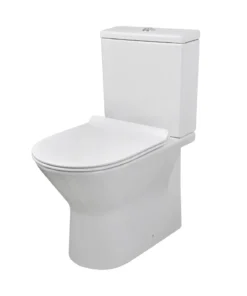 Aquazuro Livenza Toilette duobloc avec cuvette sans bride - blanc