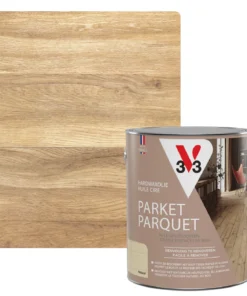 Huile cire de parquet V33 inColore mat 2,5L